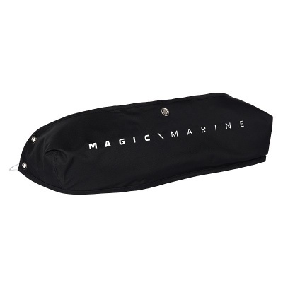 Capa preta resistente para bote inflável com logo MAGIC MARINE