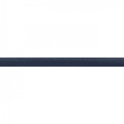 Cordão de tecido azul escuro com textura