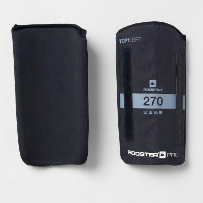 Duas capas pretas para equipamento com texto e sem texto, sobre fundo branco