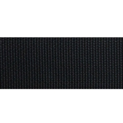 Tecido têxtil preto com trama densa