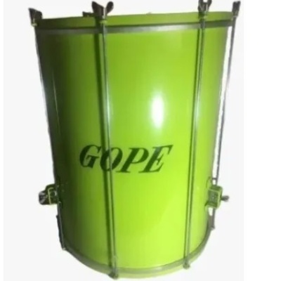 Tambor verde claro com a marca GOPE