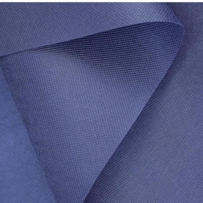 tecido não tecido azul com textura fina e entrelaçada