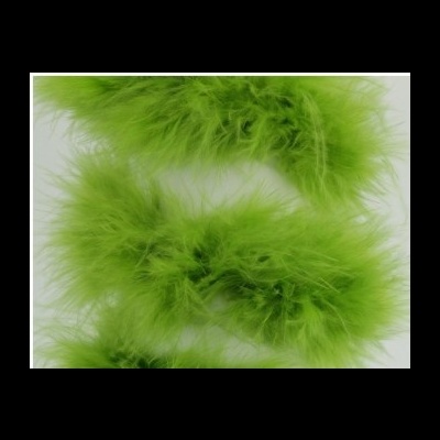 Lenço de penas verdes