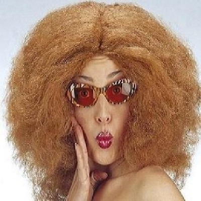 Óculos de sol com armação estampada e lentes vermelhas