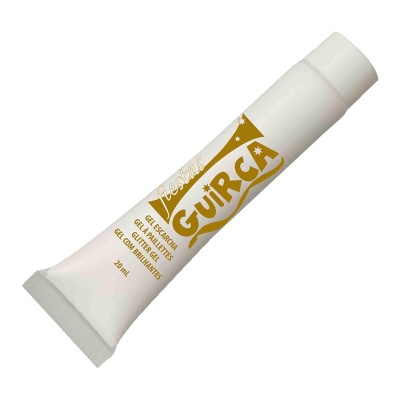 Tubo branco de gel cintilante GURÇA 20 ml