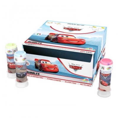 Conjunto de bolhas de sabão Disney Pixar Cars com Lightning McQueen