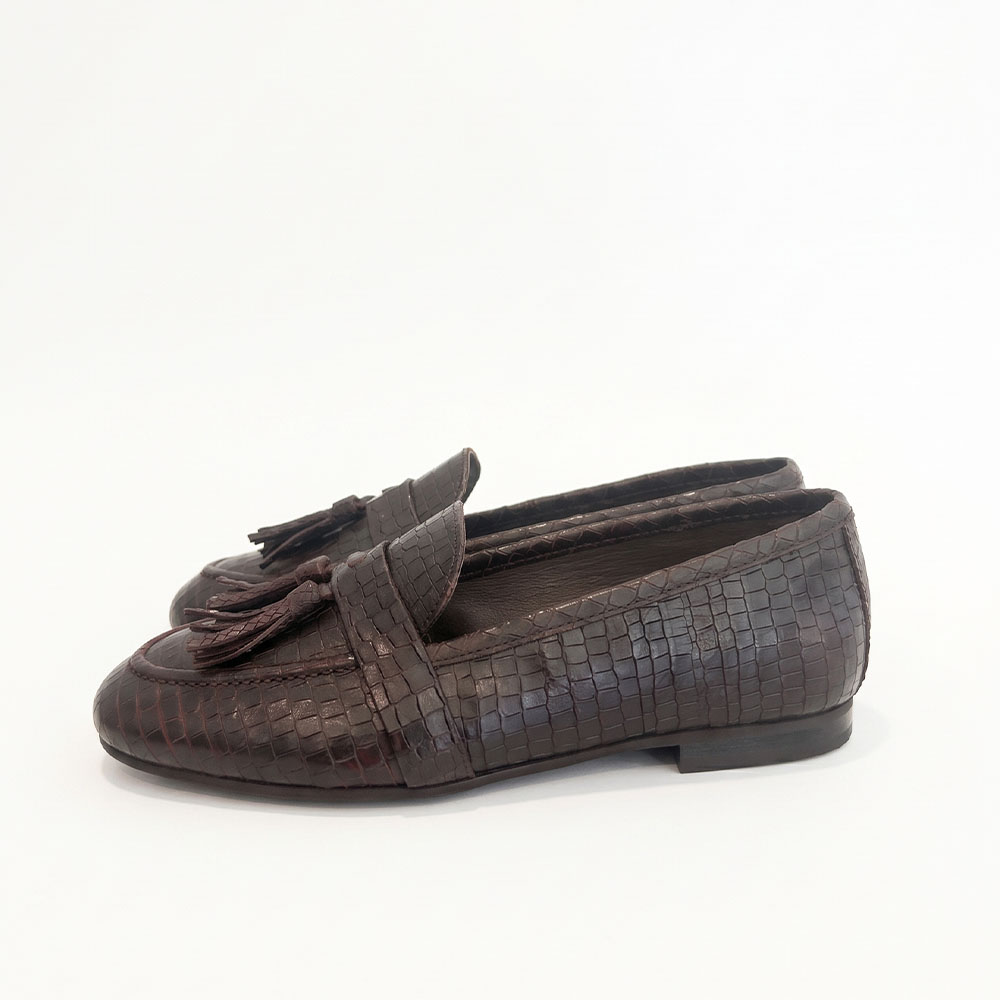 IN.NOVE :: Sapato Croco castanho IN.NOVE :: Sapato Croco castanho