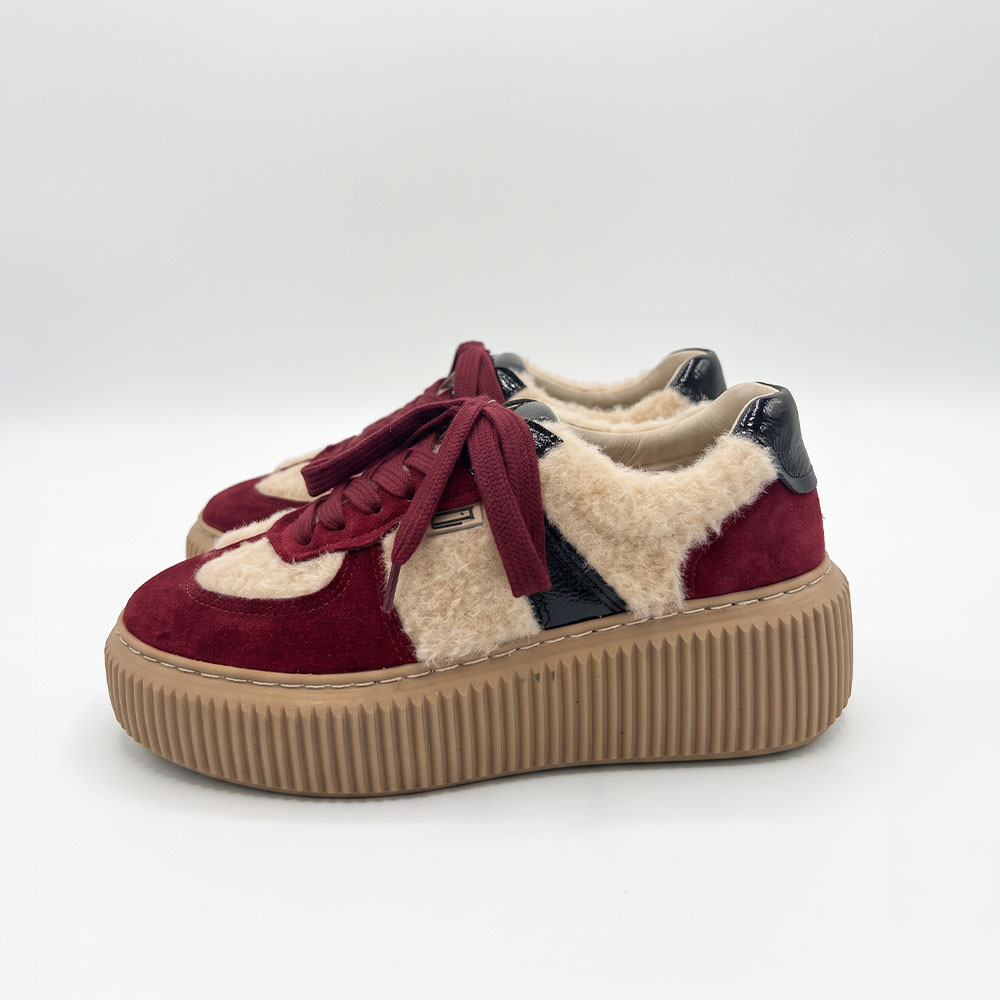 VADDIA :: Sapatilhas Millie Bordeaux VADDIA :: Sapatilhas Millie Bordeaux