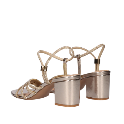 EXÉ :: Sandália ANNY-990 STRASS GOLD