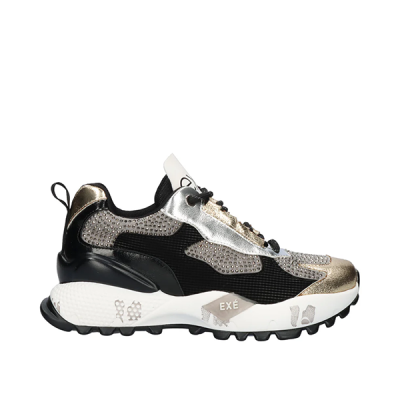 EXÉ :: Sapatilhas D190608-22A BLACK/GOLD