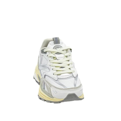 VICTORIA :: Sapatilhas Brancas com pormenor amarelo