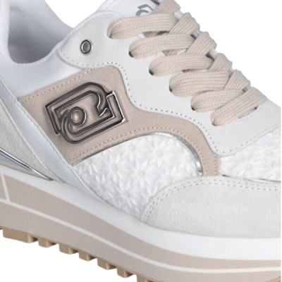 Liu Jo :: Sapatilhas plataforma com bordado floral