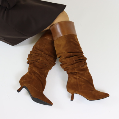 DANIELASHOES :: Bota combinada castanha DANIELASHOES :: Bota combinada castanha