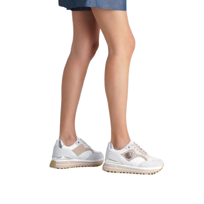 Liu Jo :: Sapatilhas plataforma com bordado floral