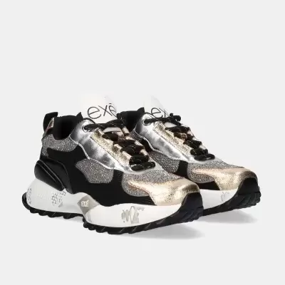 EXÉ :: D190608-22A PU BLACK GOLD