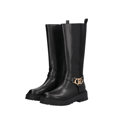 Liu Jo :: Botas de preta  até ao joelho