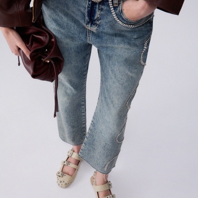 LIU JO :: Studded ballerina pumps