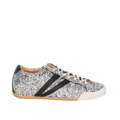 ABF-97 :: Sapatilhas LANA GLITTER SILVER/BLACK