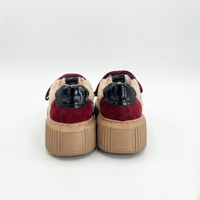 VADDIA :: Sapatilhas Millie Bordeaux VADDIA :: Sapatilhas Millie Bordeaux