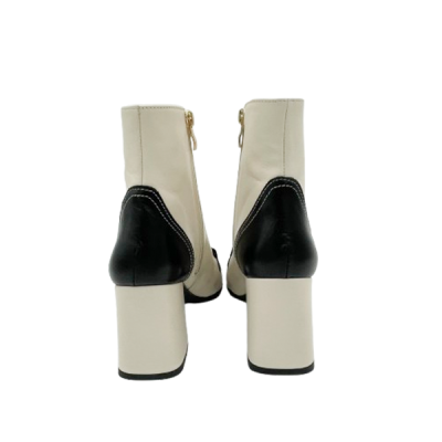 DANIELASHOES :: Botas Tresor Black & White