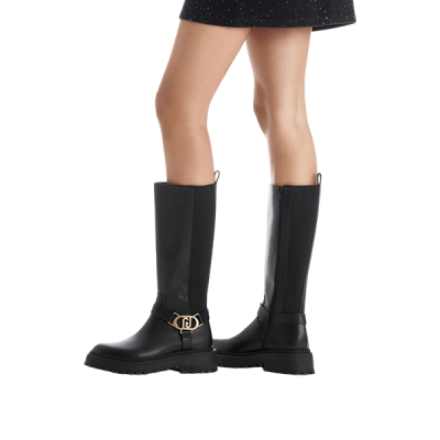 Liu Jo :: Botas de preta  até ao joelho
