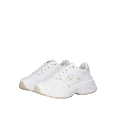 Liu Jo :: Sapatilhas brancas em pele