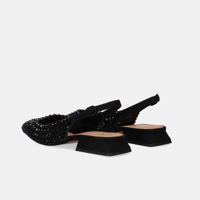 EXÉ :: HILLARY-141 STRASS BLACK