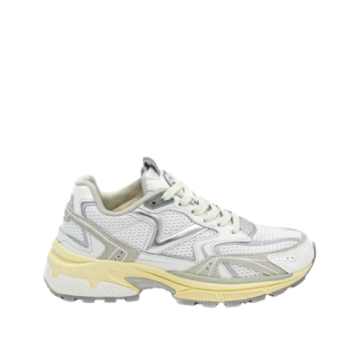 VICTORIA :: Sapatilhas Brancas com pormenor amarelo