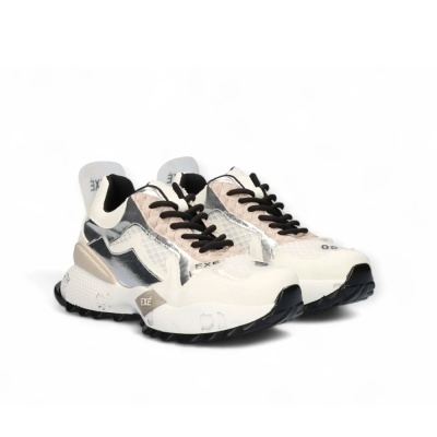 EXÉ :: D190608-13 White/Silver