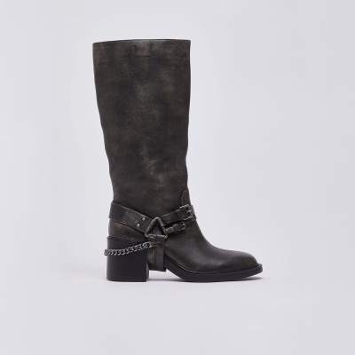 Liu Jo :: Botas de cano alto em pele escovada