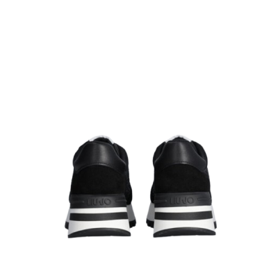 Liu Jo :: Sapatilhas plataforma pretas com detalhes