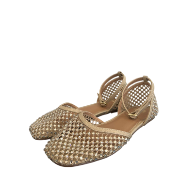 EXÉ:: SANDALIAS VERONICA STRASS GOLD