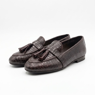 IN.NOVE :: Sapato Croco castanho IN.NOVE :: Sapato Croco castanho