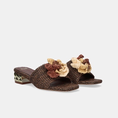 EXÉ :: KATY-401 RAFFIA BROWN