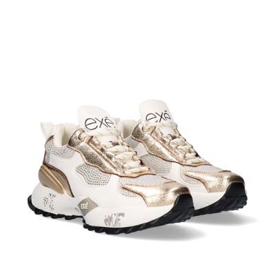 EXÉ :: Sapatilhas D190608-22A WHITE/GOLD