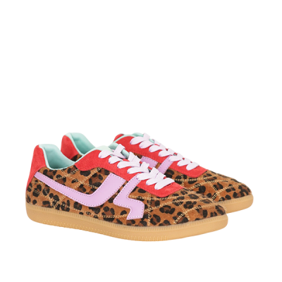 ABF-97 :: Sapatilhas SASHA LEOPARD/PINK