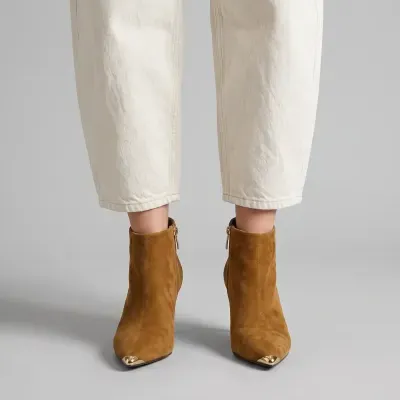 ABF-97 :: BOTINS V2578-95-2 CAMEL SUEDE ABF-97 :: BOTINS V2578-95-2 CAMEL SUEDE