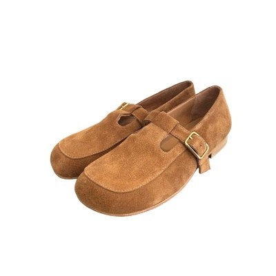 IN.NOVE :: Ballerinas camel com fivela