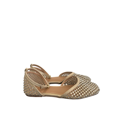 EXÉ:: SANDALIAS VERONICA STRASS GOLD