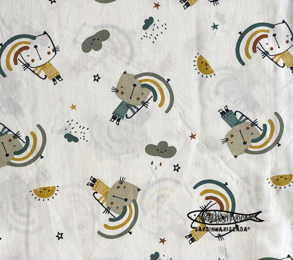 Cat and Rainbow - Cats Cat and Rainbow - Cats