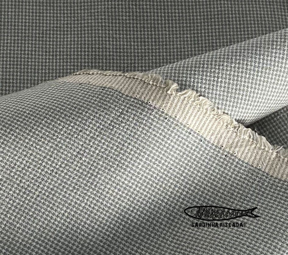 Tramado Japonês - Mini Xadrez Verde Tramado Japonês - Mini Xadrez Verde