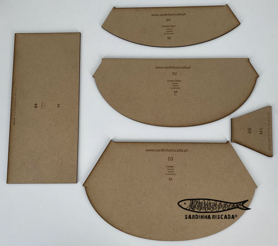 Bolsa de Cintura - molde em mdf Bolsa de Cintura - molde em mdf