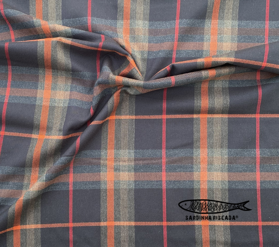 Fazenda Xadrez Risca Laranja Fazenda Xadrez Risca Laranja