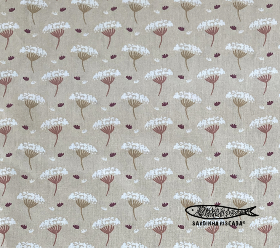 Flores campestres - Dente de leão Salmão Flores campestres - Dente de leão Salmão