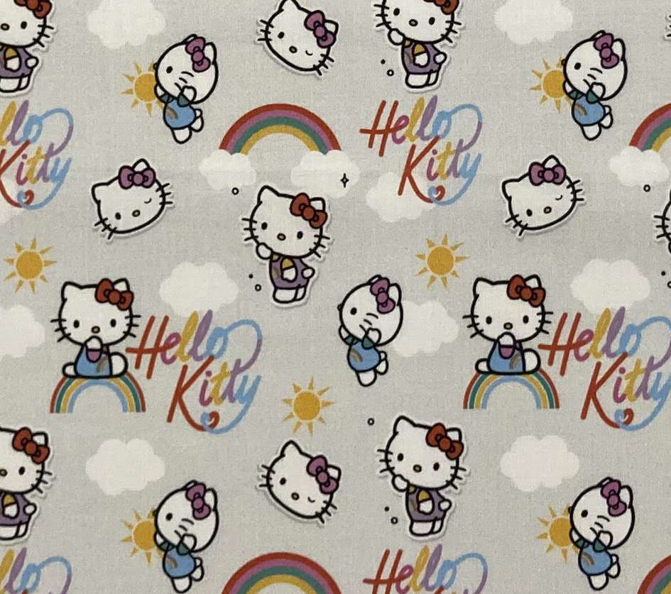 Hello Kitty Arco Íris - Cinza Hello Kitty Arco Íris - Cinza