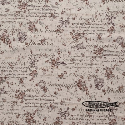 Ru Bouquet - Romantic letter brown