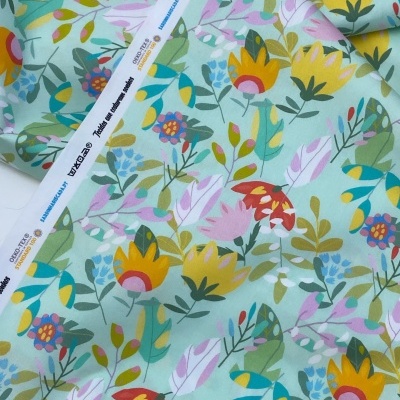 Flores Fundo Menta
