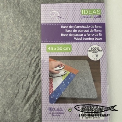 Base de passar a ferro em lã