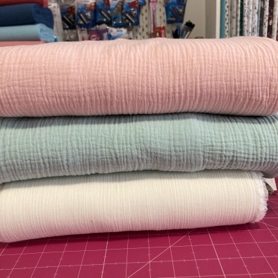 Musselina lisa de algodão organico Musselina lisa de algodão organico