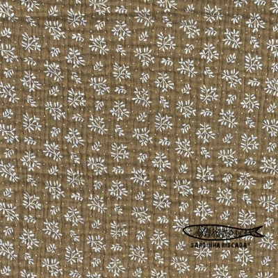 Musselina / Double Gauze - Flores Mostarda